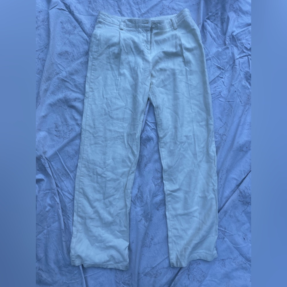 Brandy Melville linen blend trouser pant